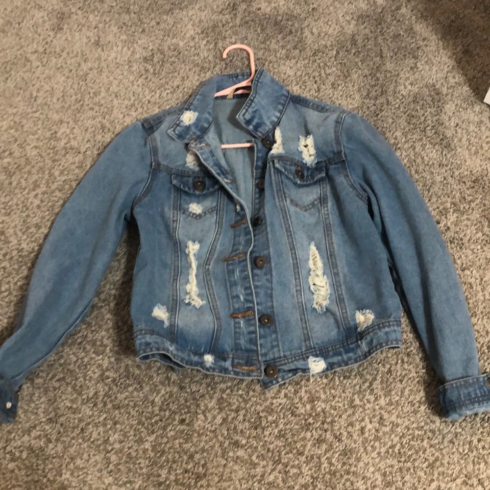 Jean jacket!! - Picture 2 of 4